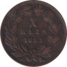 Portugal - 10 reis - Louis I - Head - 1883 - No03