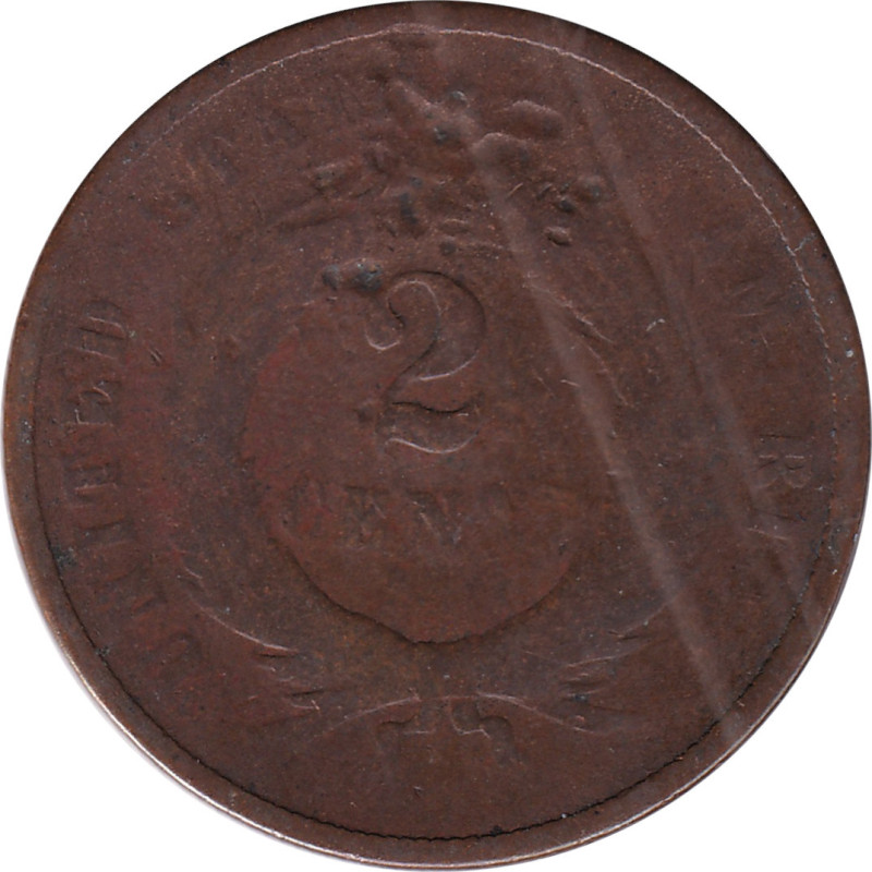 United States of America - 2 cents - Blason - 186X/187X - No379
