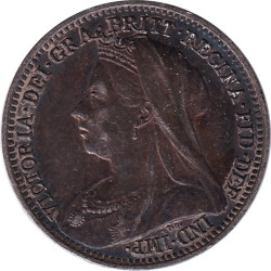 United Kingdom - 3 pence - Victoria - Buste agé - 1899 - No508