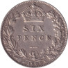 United Kingdom - 6 pence - Edouard VII -  1902 - No656