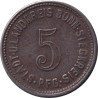 Germany - 5 pfennig - 1918 - No180