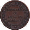 Ireland - Token - 1 farthing - 1848 - No305