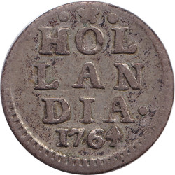 Holland - 1 stuiver - 1764...