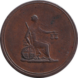 United Kingdom - Columbia - Token - Farthing - No651