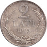 Latvia - 2 lati - Armoiries - 1925 - No605