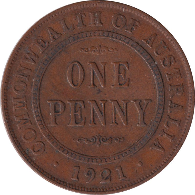 Australia - 1 penny - George V -  1921 - No717