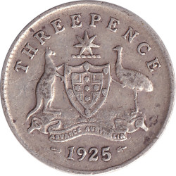 Australia - 3 pence -...