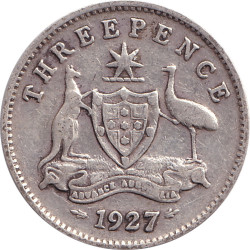 Australia - 3 pence -...