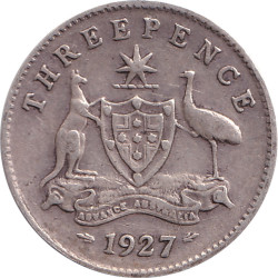 Australia - 3 pence -...