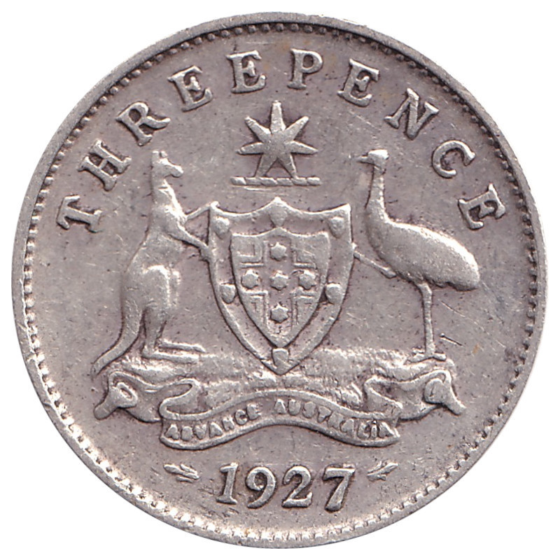 Australia - 3 pence - George V - 1927 - No1113