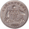 Australia - 3 pence - George V - 1927 - No1115