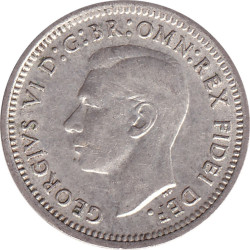 Australia - 3 pence - George VI - 1951 - No1206
