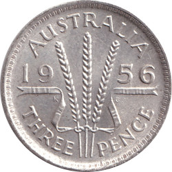 Australia - 3 pence -...