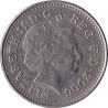 United Kingdom - 10 pence - Elizabeth II - Tête agée - Lion - 2006 - No1234