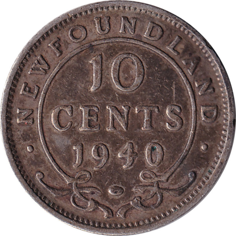 Canadian Provinces - 10 cents - George VI - 1940 C - No1243