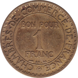France - 1 franc - Domard - 1926 - No1298