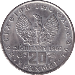 Greece - 20 drachmes -...
