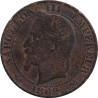 France - 5 centimes - Napoléon III - Laureate head - 1862 K - No1475