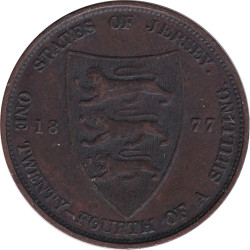 Jersey - 1/24 shilling -...