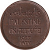 Palestine - 1 mil - Plant -  1927 - No697