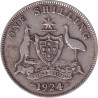 Australia - 1 shilling - George V - 1924 - No 4