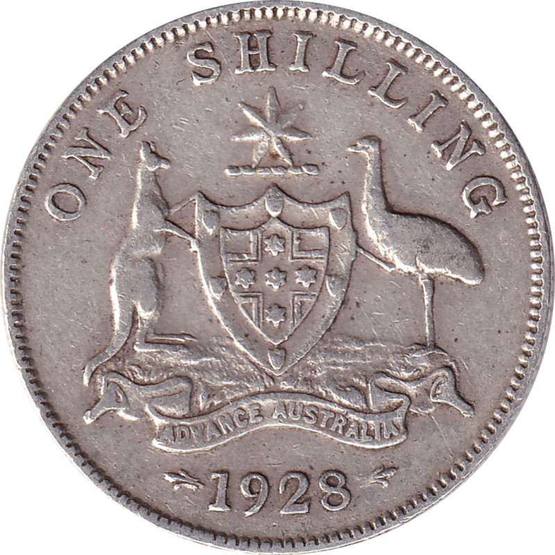 Australia - 1 shilling - George V - 1924 - No 12