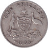 Australia - 1 shilling - George V - 1933 - No 5