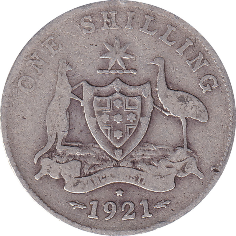 Australia - 1 shilling - George V - 1927 - No 9