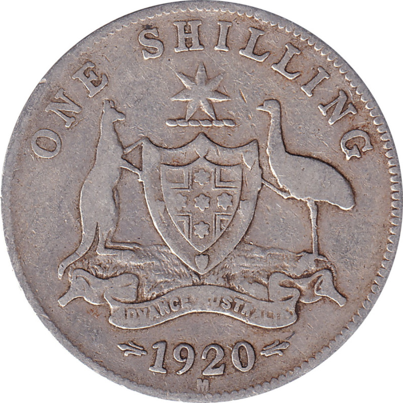 Australia - 1 shilling - George V - 1921 - No 10