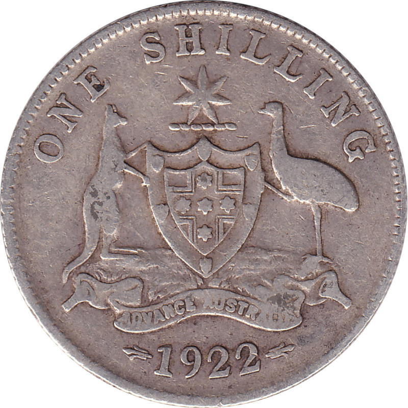 Australia - 1 shilling - George V - 1920 M - No 11