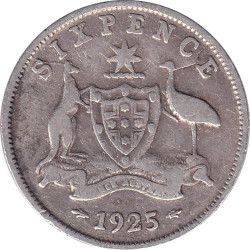 Australia - 6 pence -...