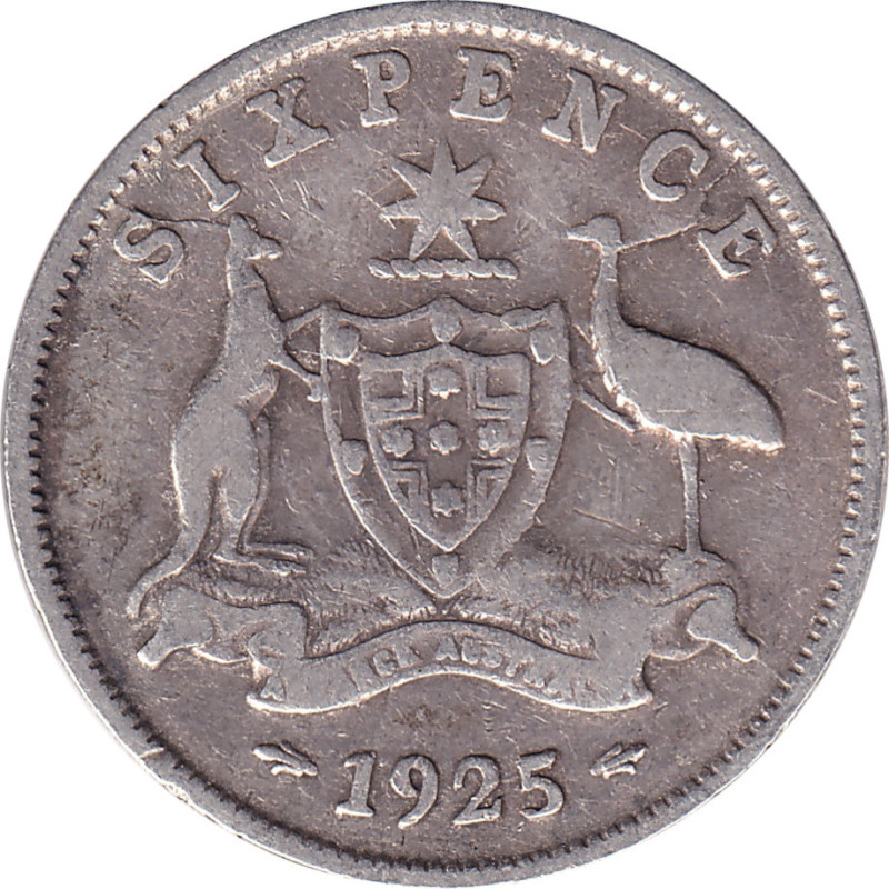Australia - 6 pence - George V - 1926 - No 15
