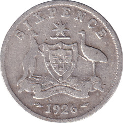 Australia - 6 pence -...