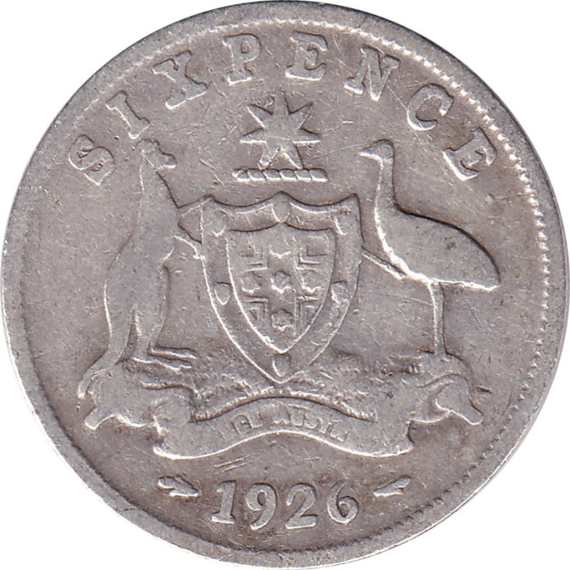 Australia - 6 pence - George V - 1925 - No 17