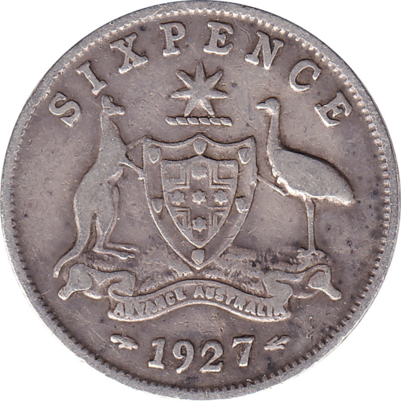 Australia - 6 pence - George V - 1926 - No 18