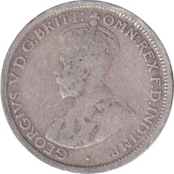 Australia - 6 pence - George V - 1927