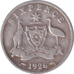 Australia - 6 pence -...