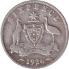 Australia - 6 pence - George V - 1926 - No 15