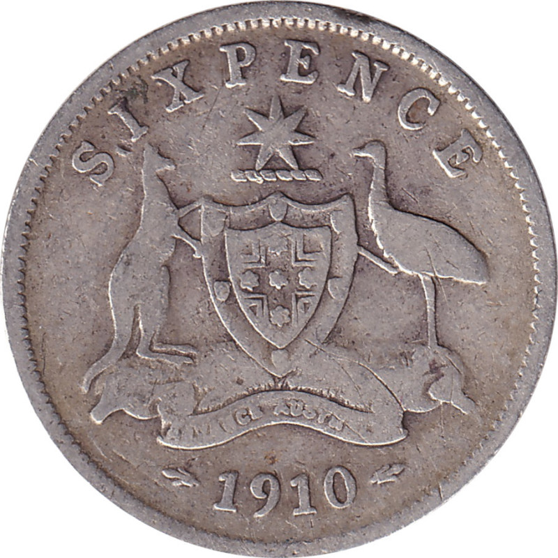 Australia - 6 pence - George V - 1926 - No 16