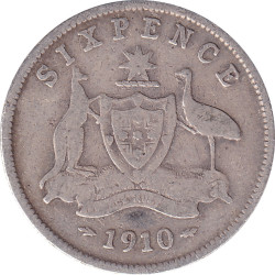 Australia - 6 pence -...