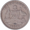 Australia - 6 pence - Edward VII - 1910 - No 21