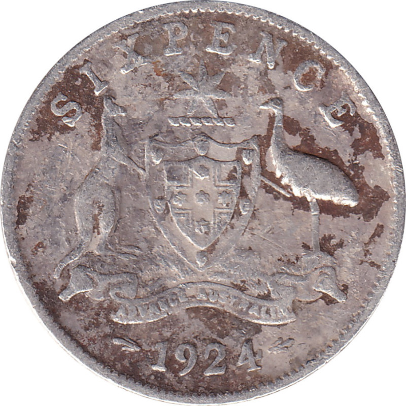 Australia - 6 pence - Edward VII - 1910 - No 22