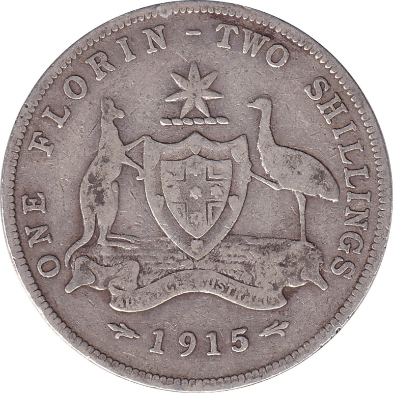 Australia - 1 florin - George V - 1924 - No 27