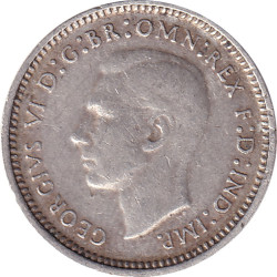 Australia - 3 pence - George VI - 1942 Melbourne - No 29