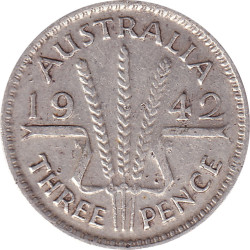 Australia - 3 pence -...