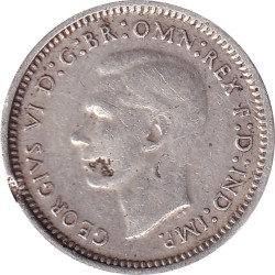 Australia - 3 pence - George VI - 1942 Melbourne - No 30