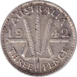 Australia - 3 pence -...