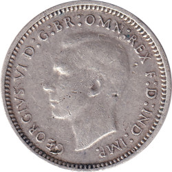 Australia - 3 pence - George VI - 1942 Melbourne - No 32