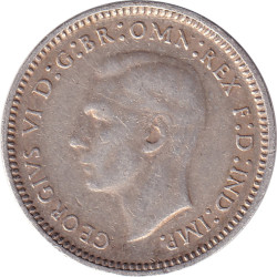 Australia - 3 pence - George VI - 1942 Melbourne - No 33