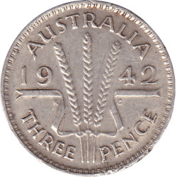Australia - 3 pence -...